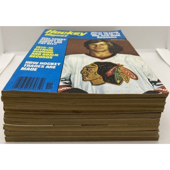 9 Hockey Digest Magazines NHL 1975-1978 Bobby Orr Denis Potvin Jean Ratelle - Picture 3 of 16
